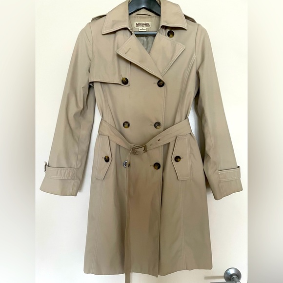 MICHAEL Michael Kors Jackets & Blazers - Michael Kors Trench Rain Coat. Signs of wear shown in photos. Belt included.